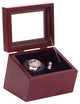The Brigadier, Single Watch Winder in Solid Cherry.  Featuring 4 winder programs