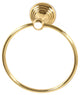 Alno Towel Ring 7" in Polished Brass