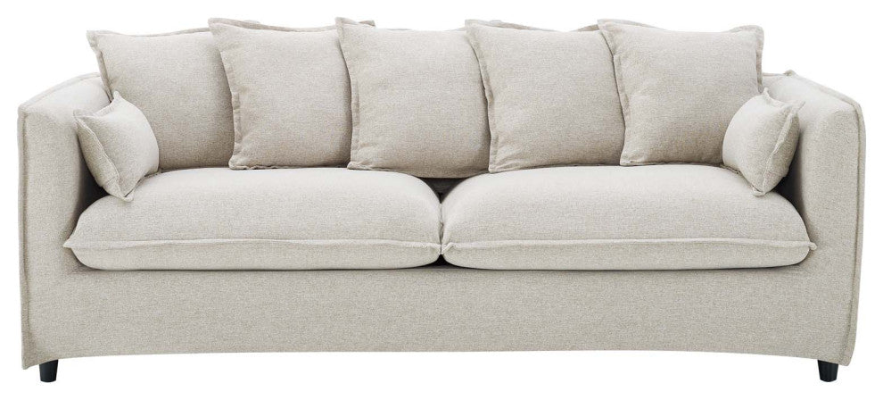 Avalon Slipcover Fabric Sofa, Beige