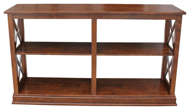Hampton Sofa - Server Table With Shelves