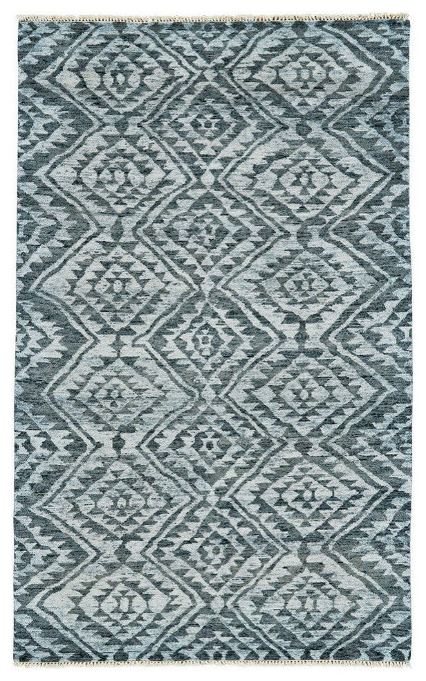 Weave & Wander Shadan Rug, Graphite, 2'x3'