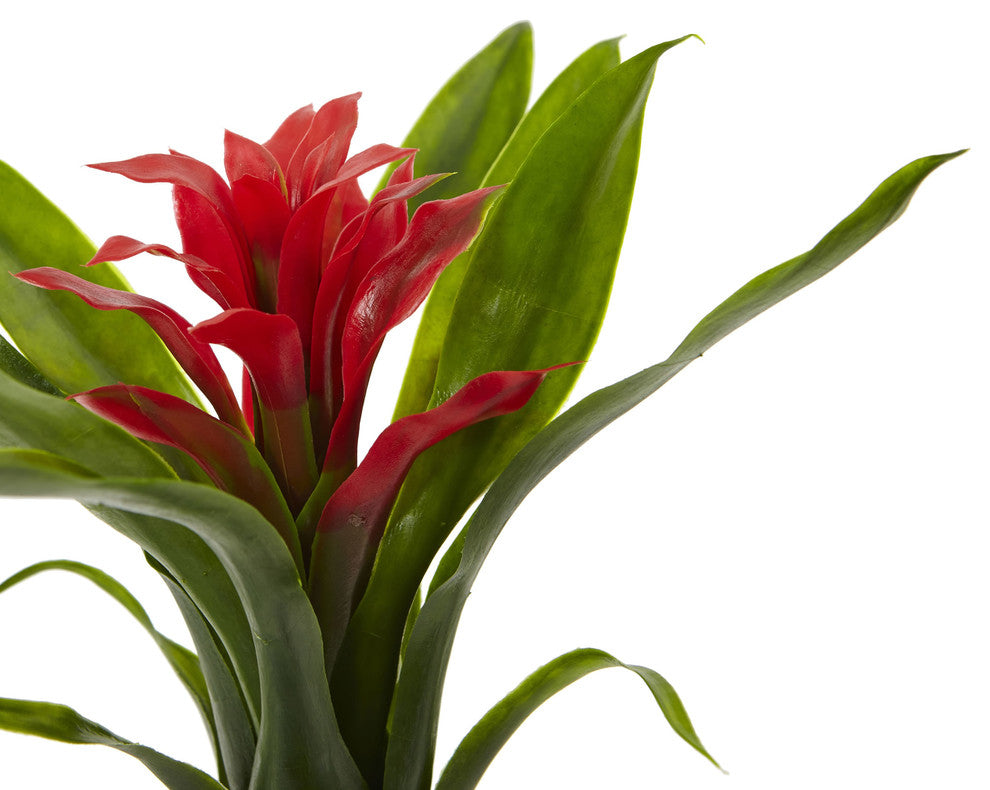 10" Bromeliad Artificial Flower Stem, Set of 6