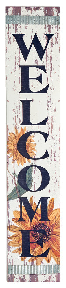 47" Sunflower Welcome Sign