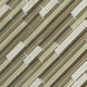 Premium 11.875" x 11.875" in Glass & Stone Linear Collection in French Vanilla