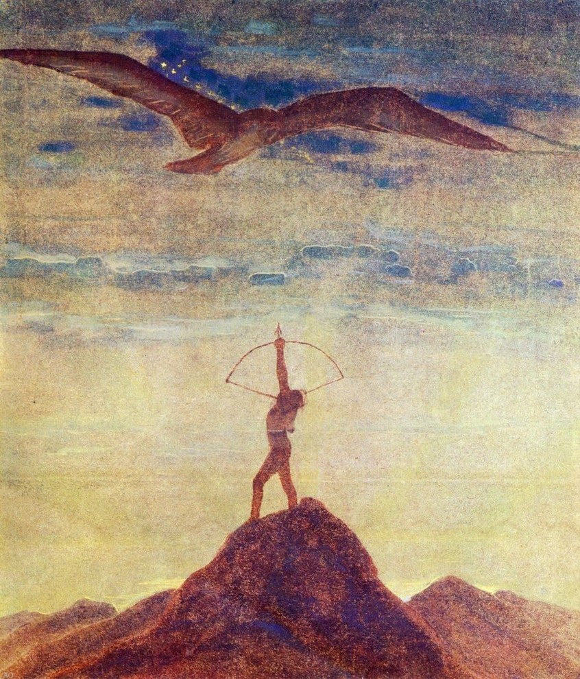 Mikalojus Ciurlionis Sagittarius - 20" x 25" Premium Canvas Print