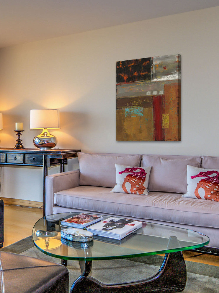 "Manifest One" Painting Print on Wrapped Canvas by Julie Joy