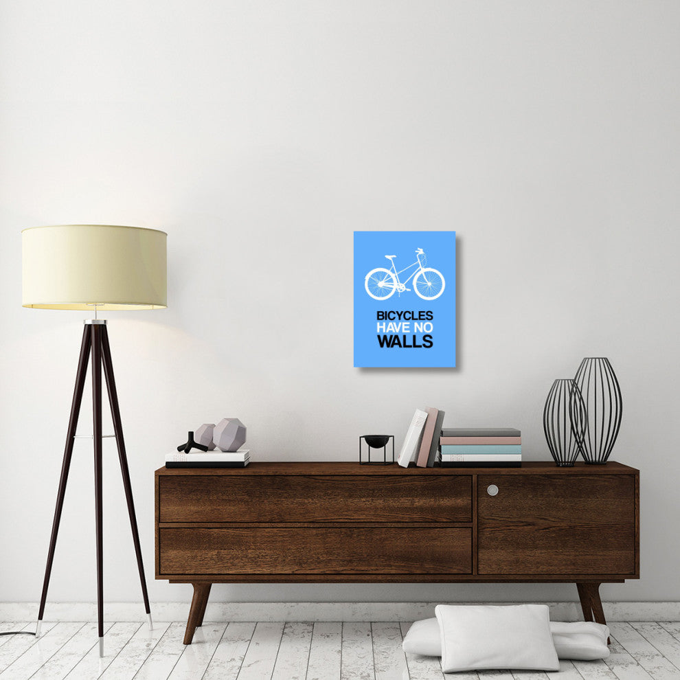 "Bicycles Have No Walls Poster 2" Fine Art Print