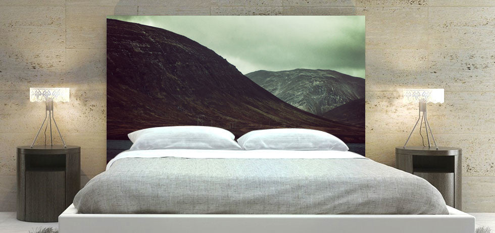 "Road Across River" Headboard