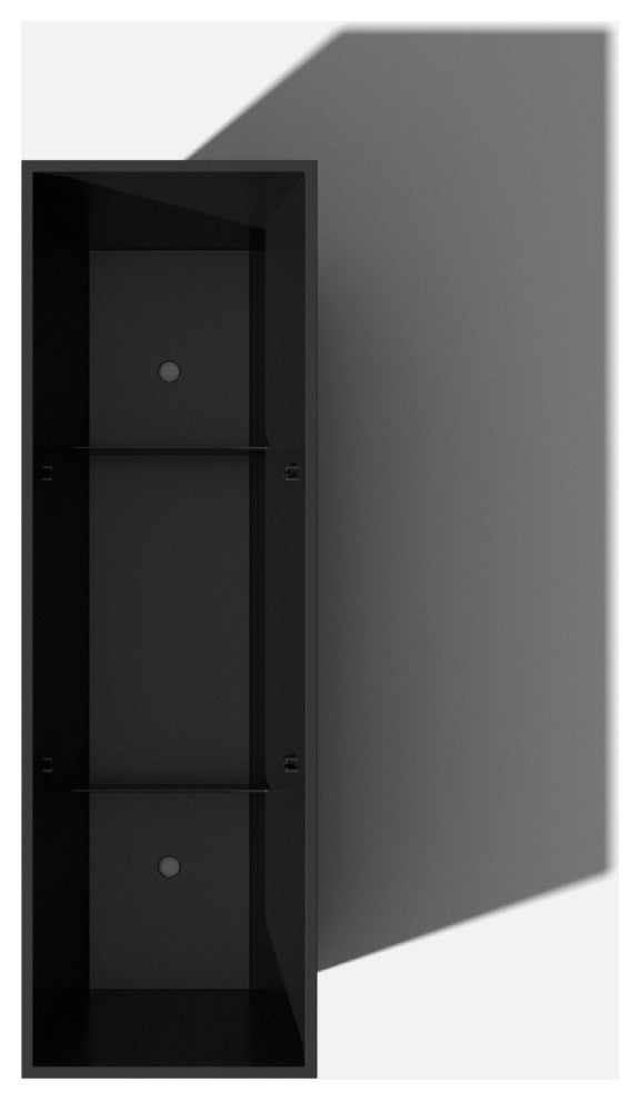 Midori Trough Planter, Black, 31 Inch, 1 Pack