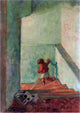 Henri Lebasque A Child on the Stairs - 18" x 27" Premium Canvas Print