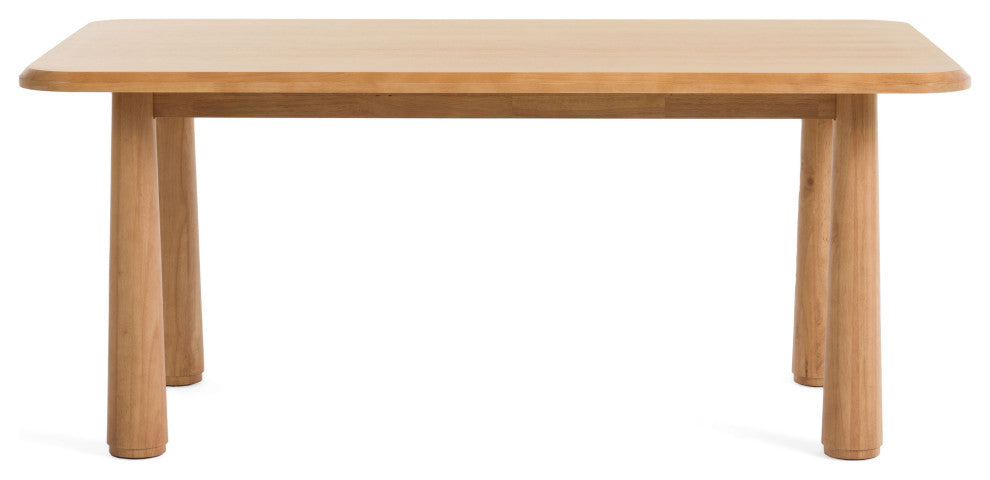 Modrest Rhea Modern 71" Natual Acacia Rectangular Dining Table