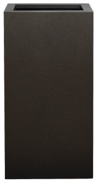 Ferrum Rectangular Planter, Lead, 39"x10"