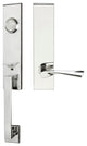 Breeze Lever, Tubular Dummy Handleset, Right Hand, Polished Stainless Steel