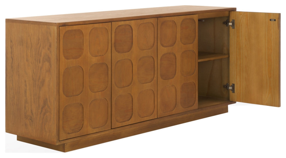 Safavieh Couture Benedict Wood Sideboard, Natural