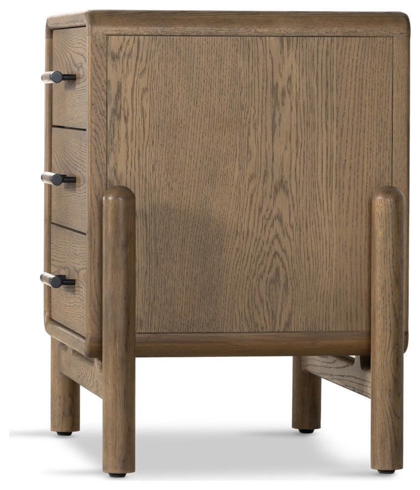 Caroline Nightstand-Smoked Oak