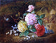 Lilly Martin Spencer American Roses Premium Canvas Print