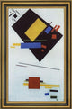 Kazimir Malevich Suprematism - 18" x 27" Framed Premium Canvas Print
