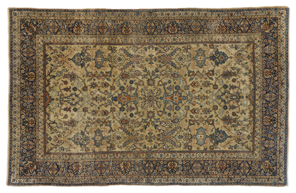 Antique Persian Sultanabad Rug, 06'04 X 09'10