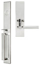 Sequoia Lever, Mortise Dummy Handleset, Left Hand, Polished Stainless Steel