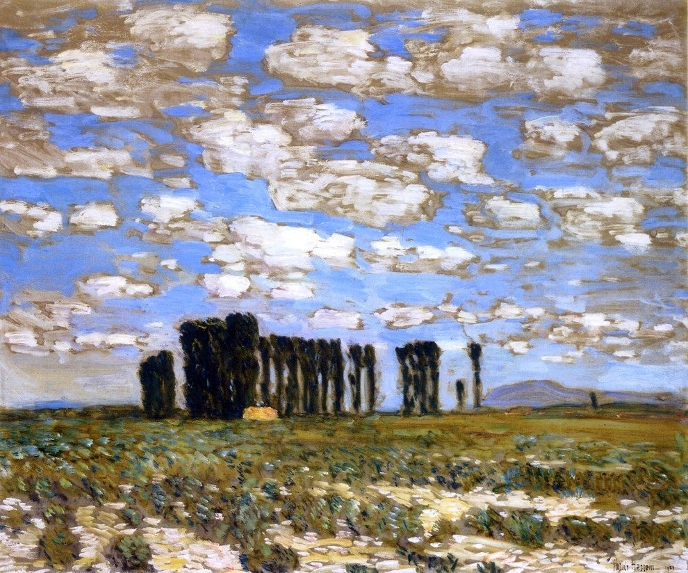 Frederick Childe Hassam Harney Desert Landscape Premium Canvas Print