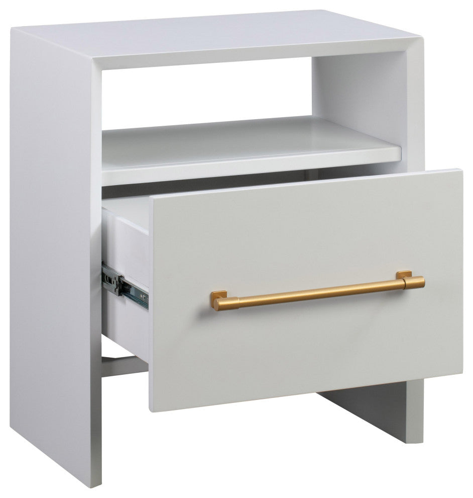 Libre White Nightstand