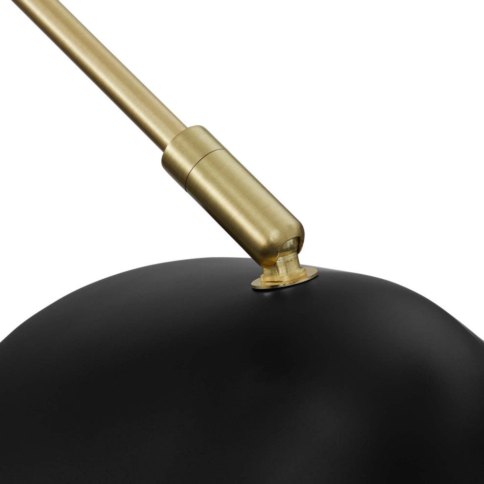 Journey 2-Light Swing Arm Wall Sconce Black