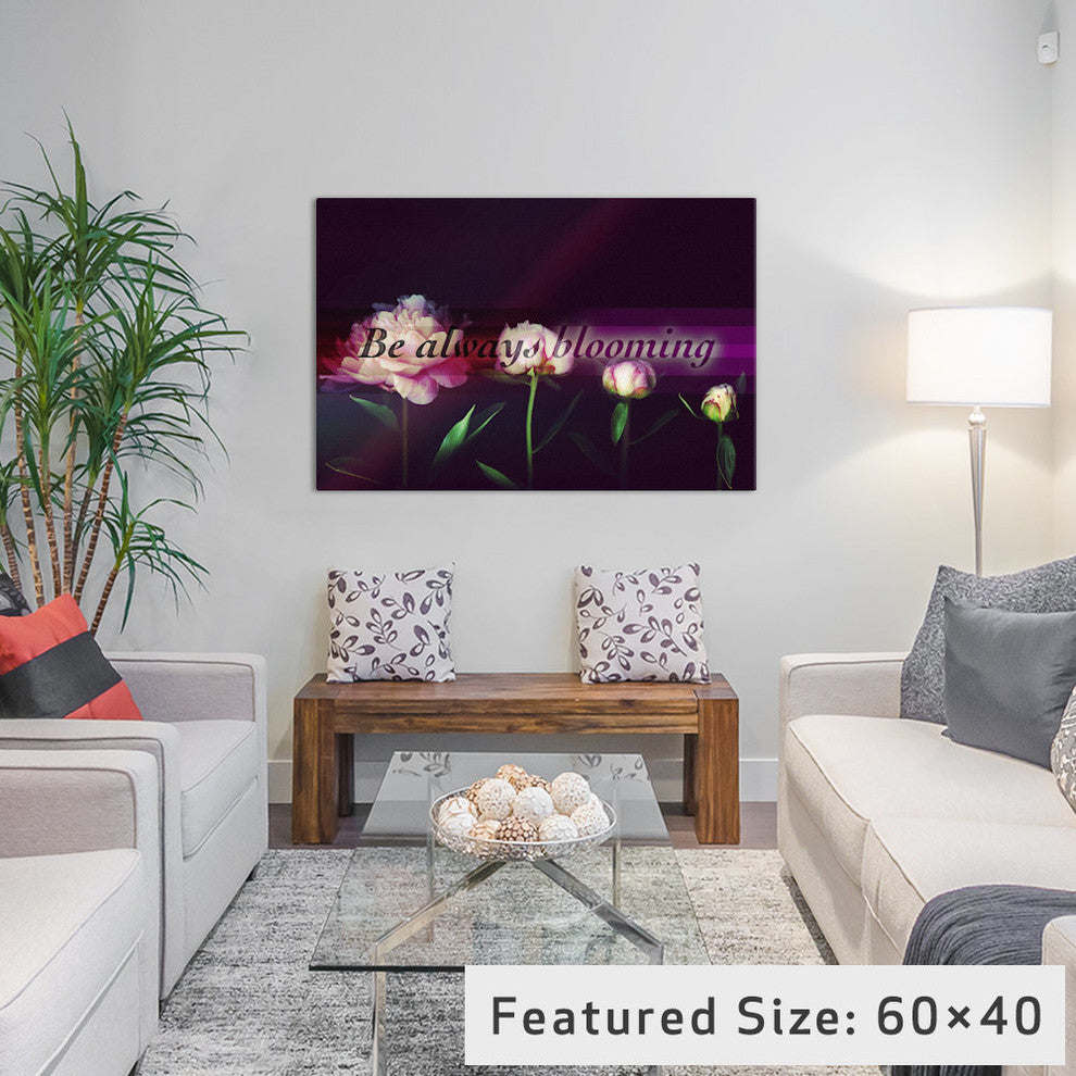 "Always Blooming" by 5by5collective, 26x18x1.5
