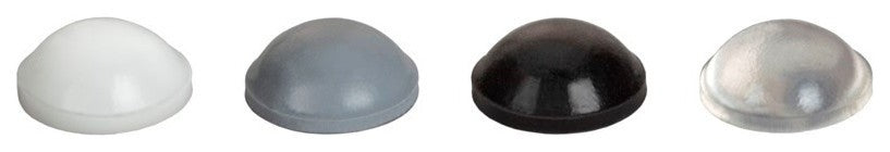 Round Adhesive Cabinet & Furniture Bumper Pads-BS12 .375"x.150"-288pcs, Clear