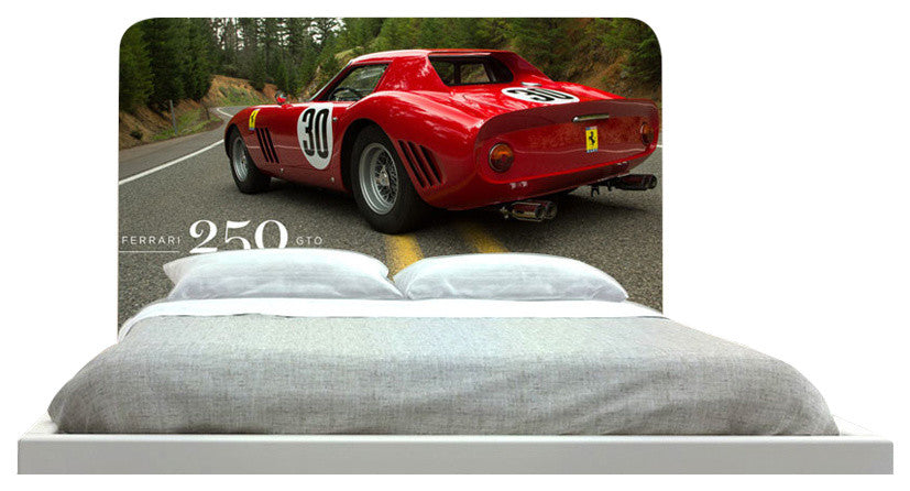 "Ferrari 250 Gto Rear" Headboard