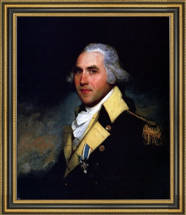 Gilbert Stuart General Peter Gansevoort Framed Premium Canvas Print, 20"x25"