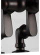 CC6013T5 Clawfoot Tub Faucet With Hand Shower, Oil Rubbed Bronze