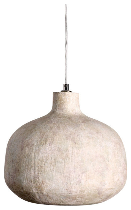 Jodi 1-Light Antique Alabaster Concrete Pendant