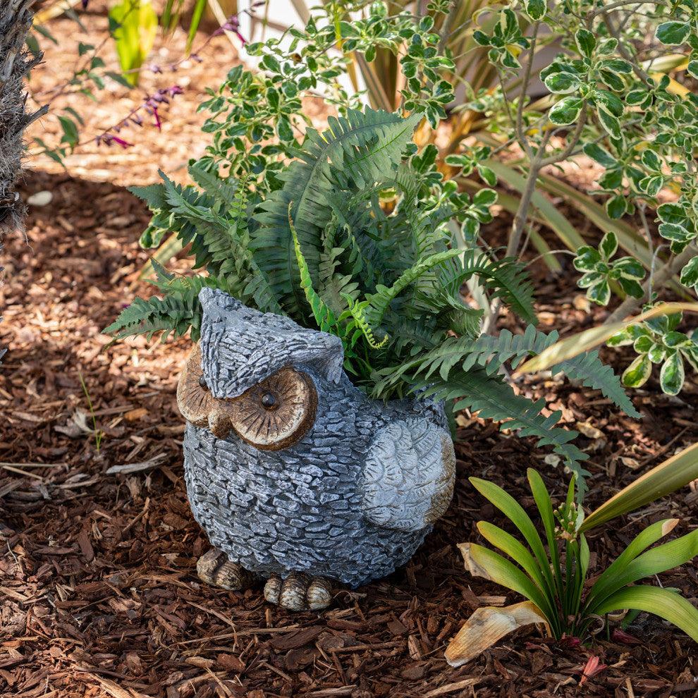 Owl Planter, 13"