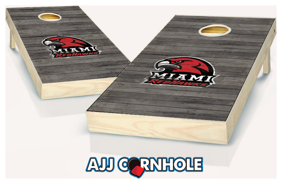 Miami Distressed Cornhole Set