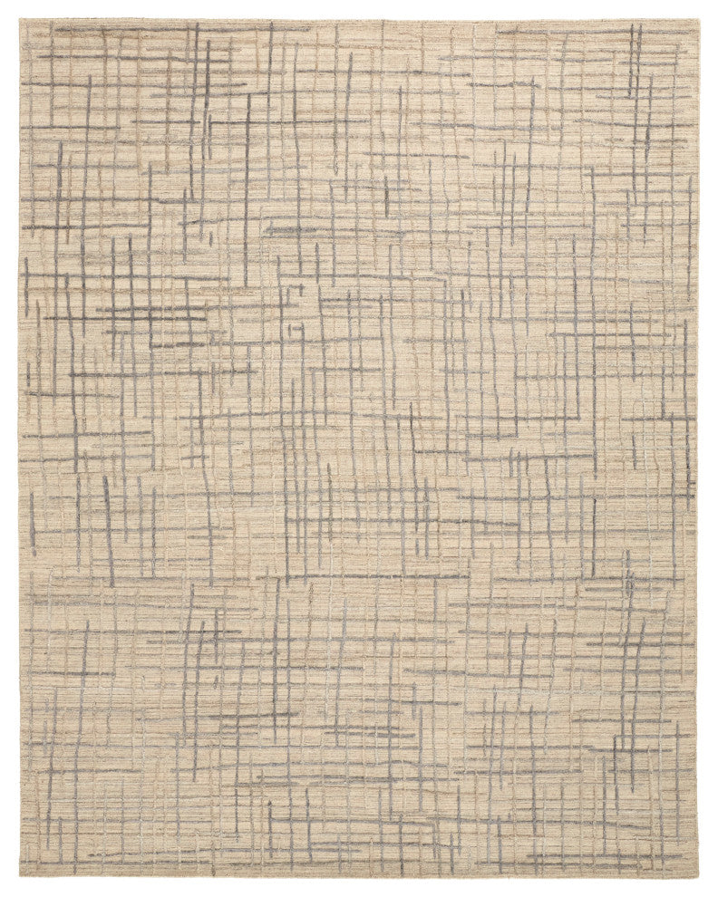 Kirkwood T8001 Transitional/Industrial/Casual Area Rug, 8'x10'