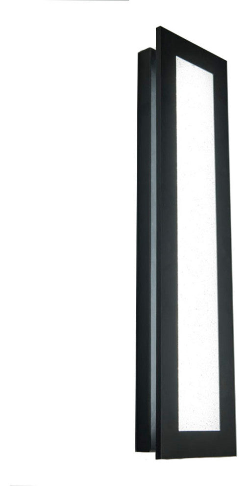 Frost 28" LED Outdoor Wall-Light 3000K, Black