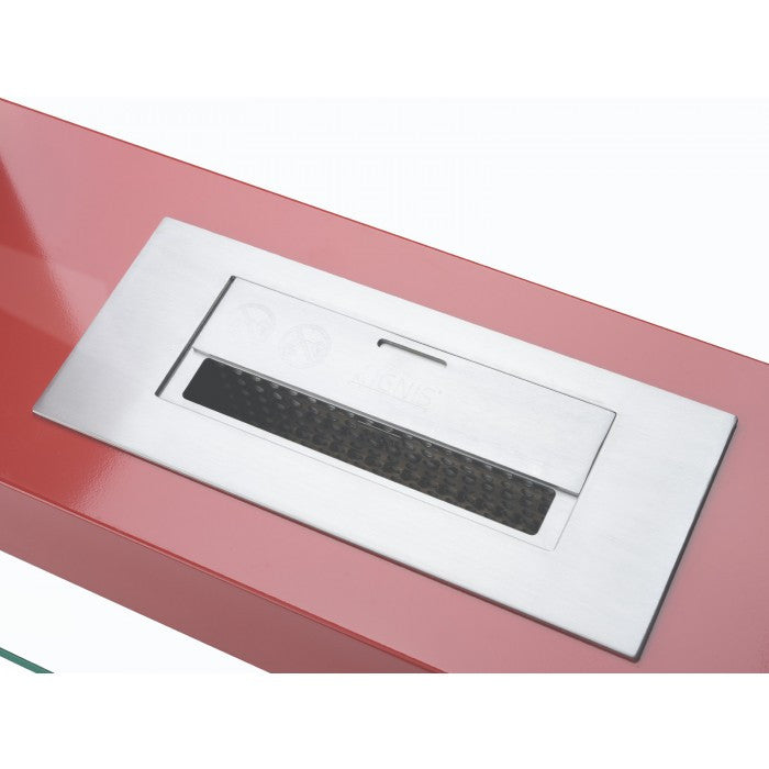 Indoor/Outdoor Ventless Ethanol Fireplace - Vitrum H Red | Ignis