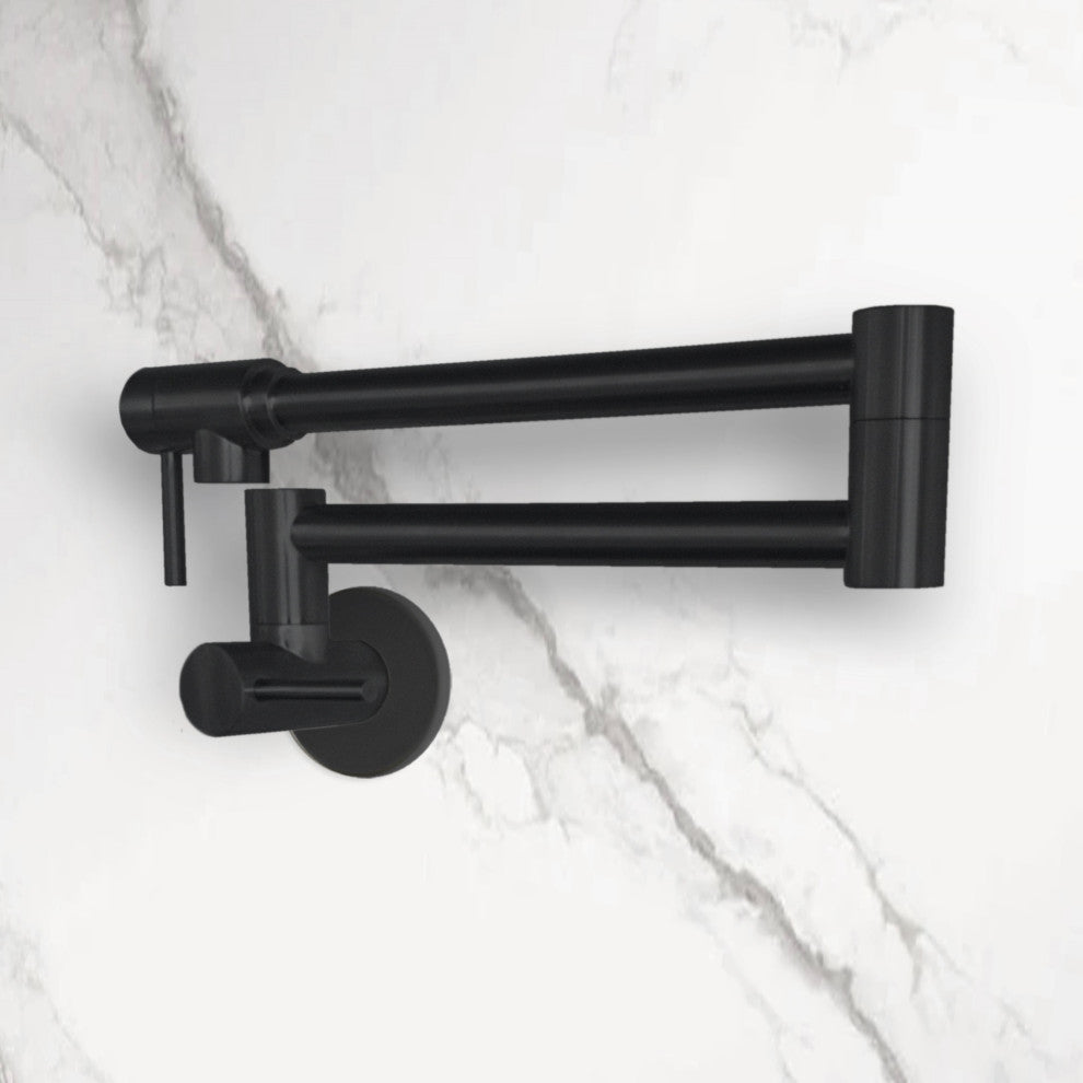 STYLISH Stainless Steel Wall Mount Pot Filler Folding Stretchable