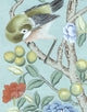 Chinoiserie Wall Mural Tea Garden Diptych, Sample
