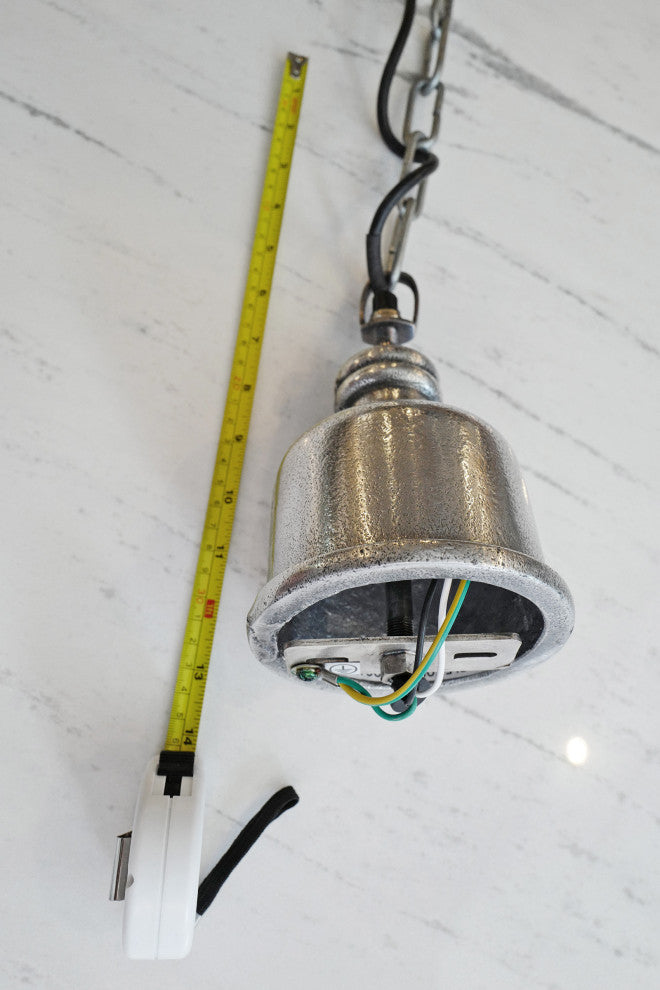 Large Hammered Vintage Kong Pendant