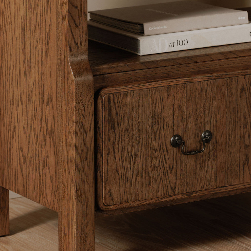 Caroline Bookcase Warm Brown