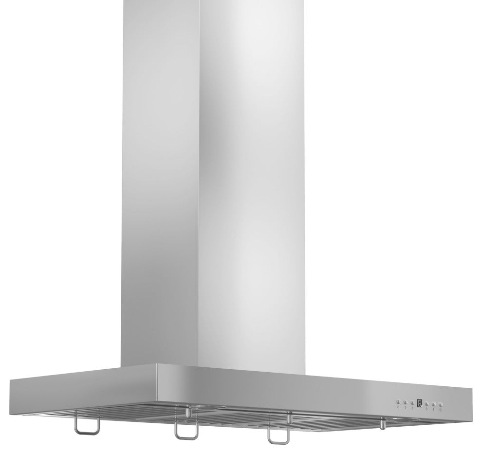 ZLINE 30, Wall Mount Range Hood, Stainless Steel With Crown Molding KECRN-30