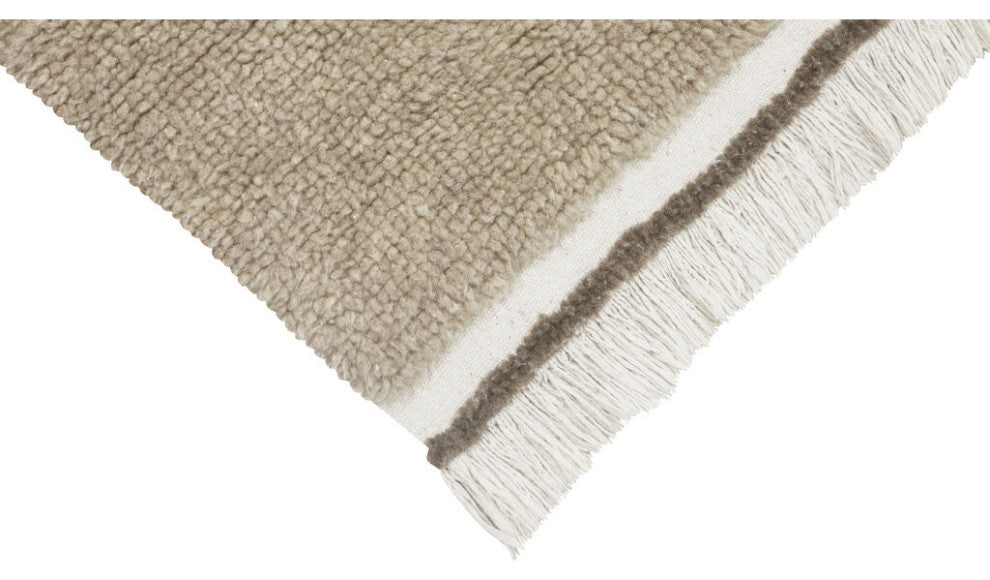 Lorena Canals Sheep of the World Woolable Area Rug Steppe | Sheep Beige