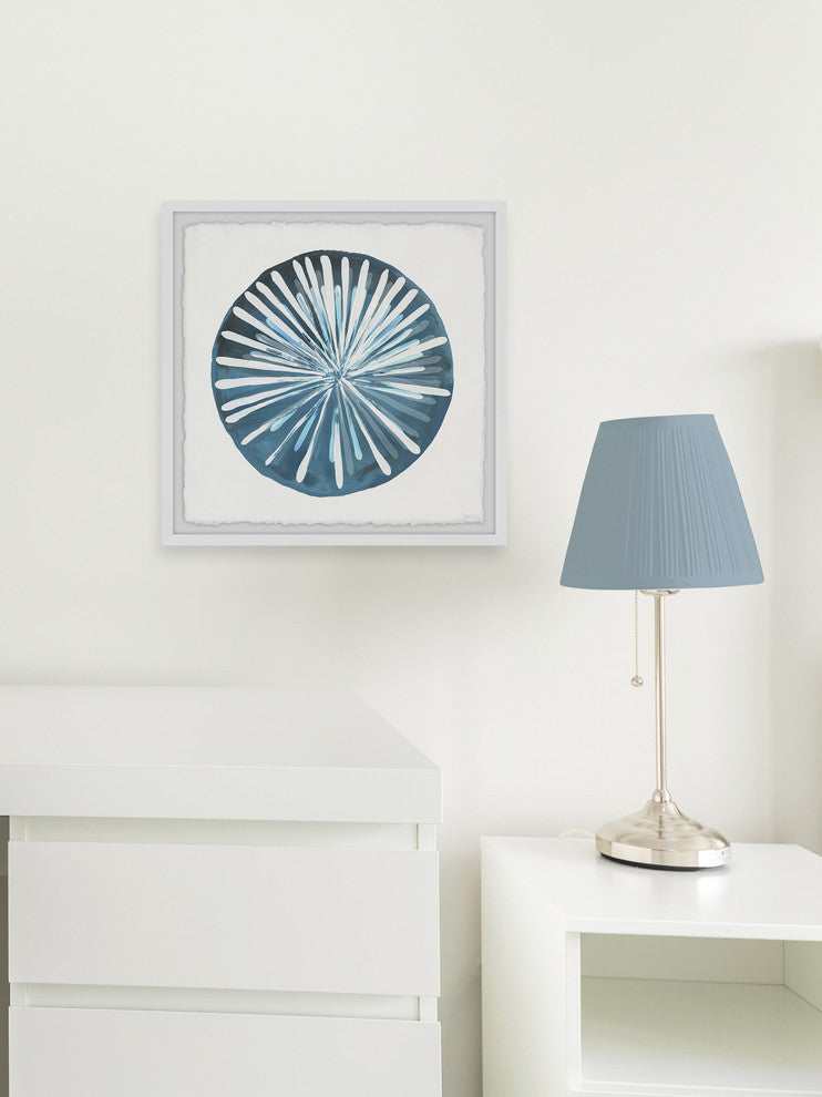 "Summer Floral Eye" Framed Painting Print, 12"x12"