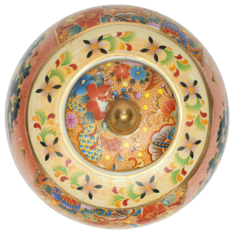 11" Horse, Meadow Porcelain Vase Jar