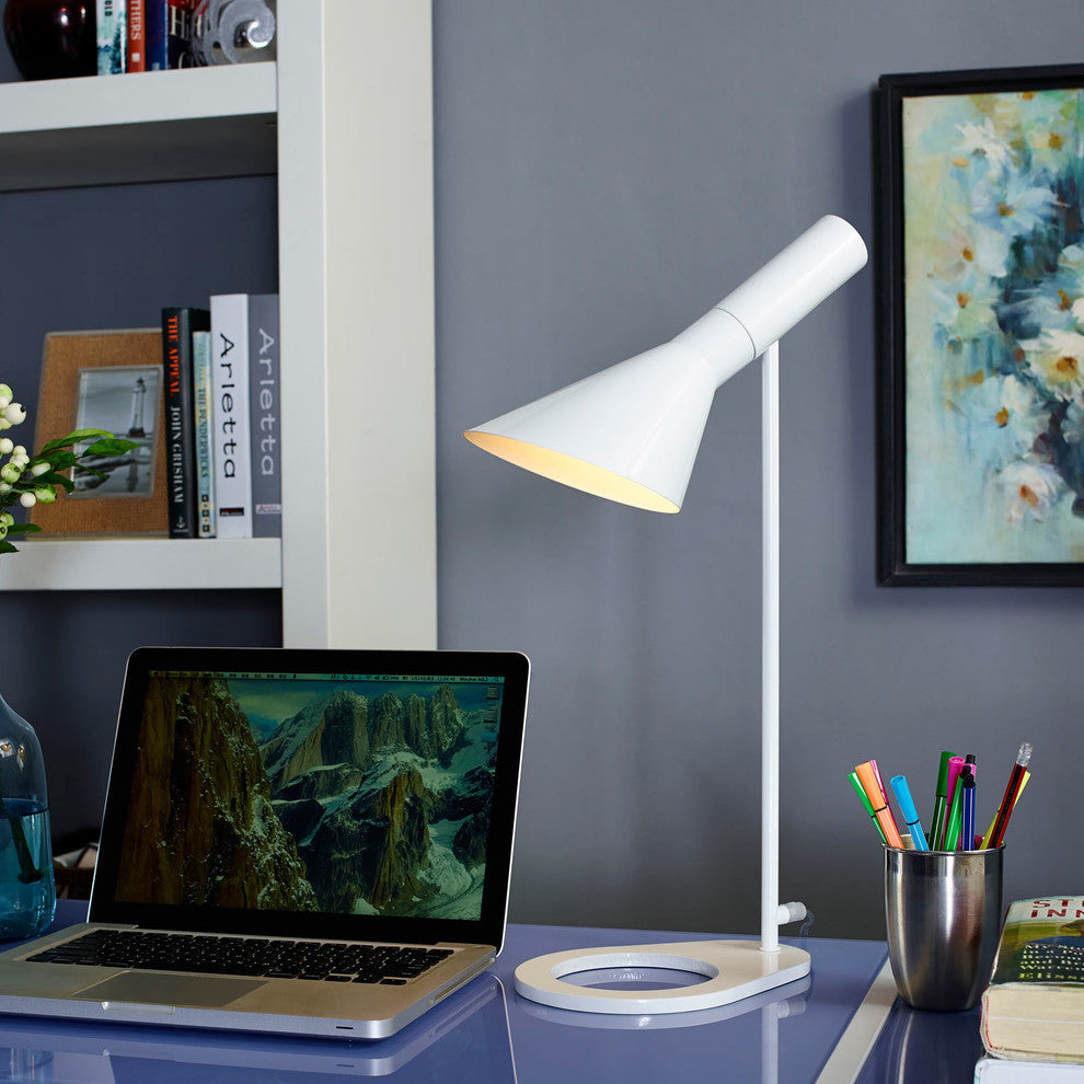 Modern Contemporary Living Room Table Lamp White