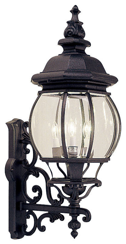 Livex Lighting 4 Light Black Outdoor Wall Lantern - 7701-04