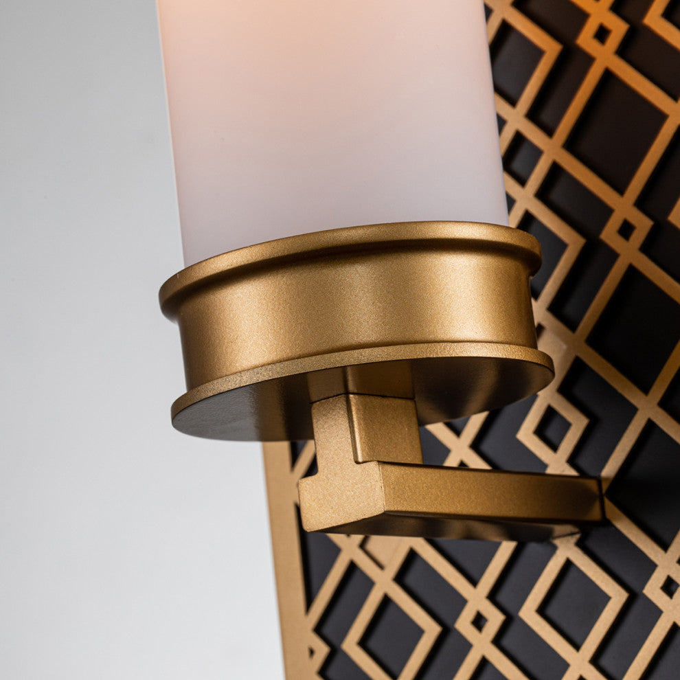 Lemoine 2 Light Bath Bar in Gold