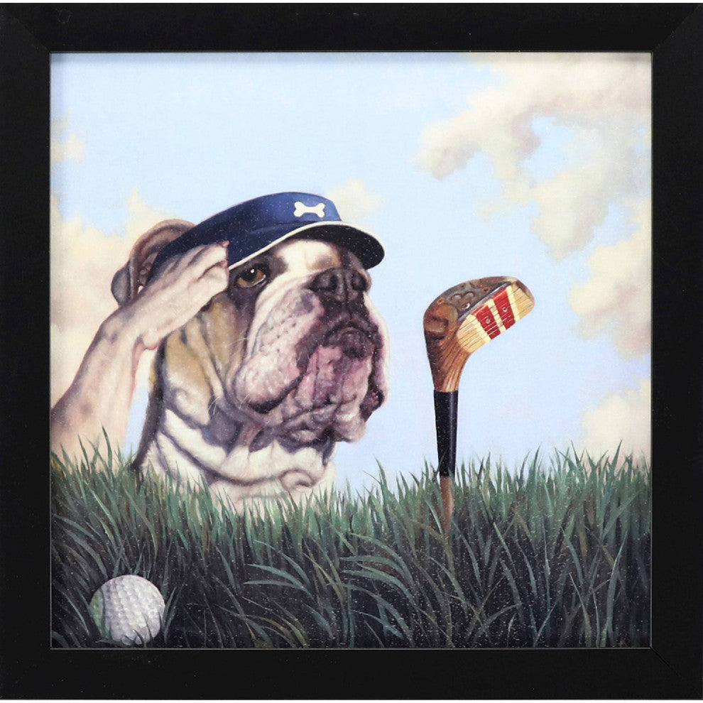 Mulligan Non-Glass Framed Art