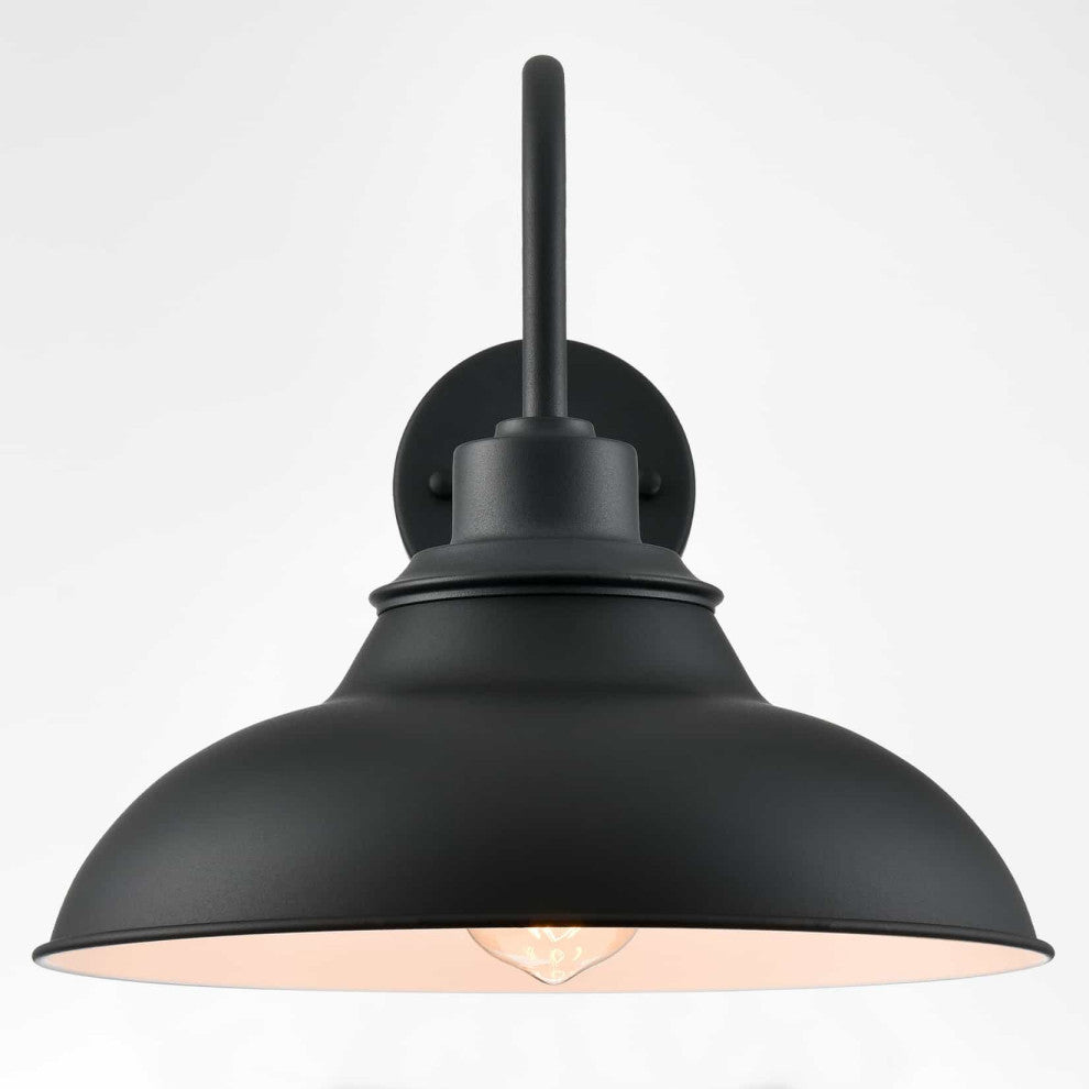 Farmhouse Black Wall Sconce Indoor/Outdoor